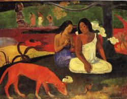 Arearea(Joyousness), Paul Gauguin